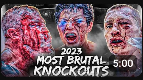 Most Brutal Knockouts From 2023 - MMA_ Boxing_ Kickboxing _ Bare Knuckle