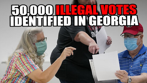 50,000 ILLEGAL VOTES Identified in Georgia!