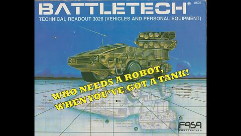 Battletech Technical Readout 3026 Retro Look