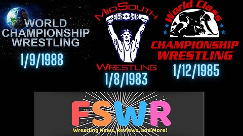Classic Wrestling: NWA WCW 1/9/88, Mid-South Wrestling 1/8/83, WCCW 1/12/85 Recap/Review/Results