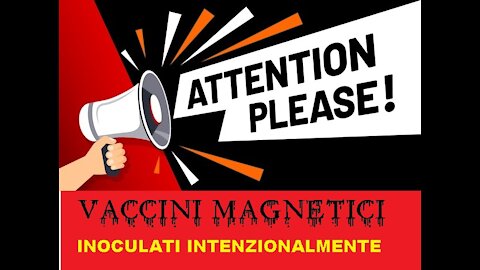 ESCLUSIVO: Magnetismo INTENZIONALMENTE aggiunto al "vaccino" anti covid! TRADOTTO NELLA DESCRIZIONE
