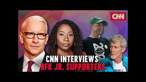 CNN Interviews RFK Jr. Supporters