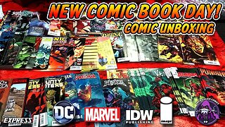 New COMIC BOOK Day - Marvel & DC Comics Unboxing January 18, 2023 - New Comics This Week 1-18-2023