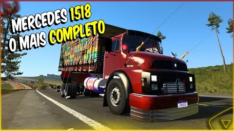 MERCEDES 1518 MAIS COMPLETO DO EURO TRUCK SIMULATOR 2 1.46