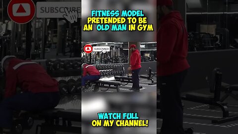OLD MAN is CRAZY AGAIN At Gym #shorts #viral