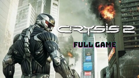 Crysis 2 Full Game Walkthrough Playthrough - No Commentary (HD 60 FPS)