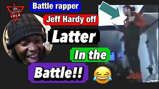 Battle rapper JUMPS OFF LATTER like Jeff Hardy in THE MIDDLE OF THE BATTLE.. 😂😂😂 I’m done!!!