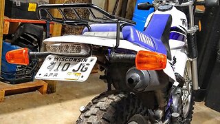 Easy Dual Sport DIY Fender Eliminator | TW200 Tail Tidy