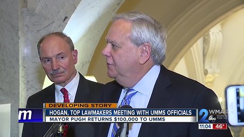 Mayor Pugh returns $100,000 from book deal to UMMS
