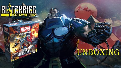 Marvel Champions: Age of Apocalypse Expansion Unboxing Card Game