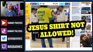 Mall Of America Kicks Out Man For Wearing A Jesus Shirt!