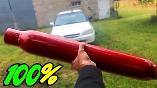 I Got A Glasspack For My 4 Cylinder 98 Honda Accord! (Sounds Amazing)