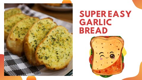 quick easy garlic bread| healthy tasty garlic bread recipe