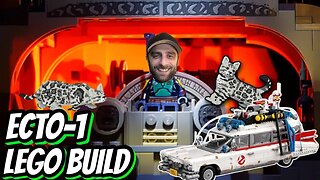 Lego Build Party Ghostbusters Ecto-1 - Merry Christmas - Disney Seal Watch