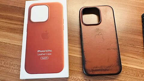 Iphone Leather Phone Case Review after 7 months of normal use