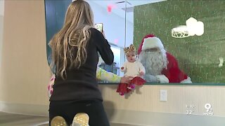 WATCH: Santa Claus visits children at the Ronald McDonald House