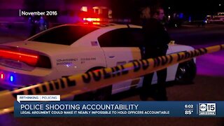 Police shooting accountability in Arizona