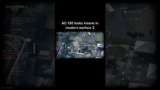 AC-130 on the new MW2 looks insane