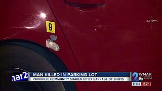 Man shot and killed in Parkville parking lot