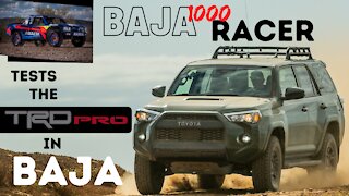 TRDpro 4RUNNER VS BAJA 1000 CHAMPION