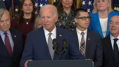 Biden Claims His Unilateral Mass Amnesty Scheme Is 'Overwhelmingly Supported By The American People'