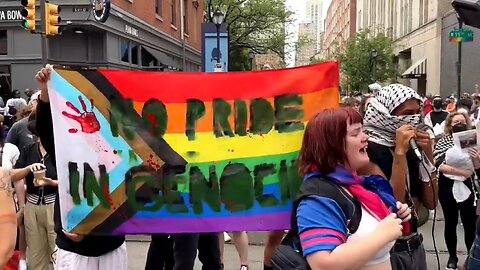 Let Them Fight: "Free Palestine" Protestors Block Philly Pride Event - Part 2