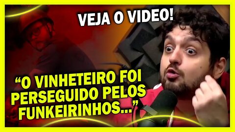 VINHETEIRO É PERSEGUIDO POR FUNKEIROS, CONTA MONARK (VEJA O MOMENTO) #cortespodcast #monark