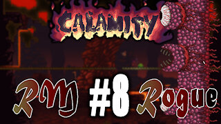 Exploring Abyss + Wall Of Flesh! |Terraria Calamity Rogue Revengeance playthrough episode 8