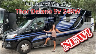 Full Tour Of The NEW 2023 Thor Delano SV 24RW C-Class RV