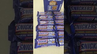 Snickers Protein Bar! #shorts