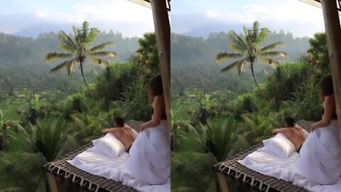 Beautiful morning at Camaya Bali in Indonesia 🍃