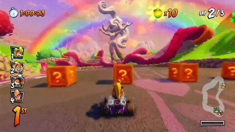 Coco Bandicoot's Home CTR Track Gameplay - Crash Team Racing Nitro-Fueled