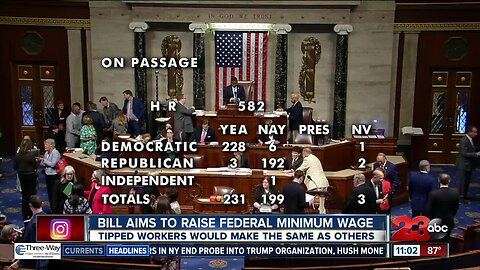 The House OKs minimum wage hike, Senate chances dim
