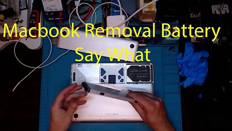 Macbook Removal Battery Say What