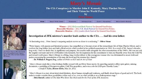 "Real Politik" with Dr. James Tracy - Interview 16: Peter Janney - JFK Conspiracy - 2014