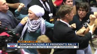 CAIR Florida activist escorted out of Trump rally in Tampa