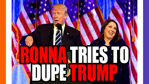 Ronna Tries To Stop Trump's EIection Momentum