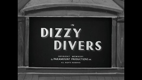 Popeye The Sailor - Dizzy Divers (1935)