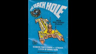 Black Hole Movie Photo Cards packs (1979, Topps) -- What's Inside