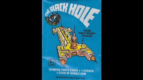 Black Hole Movie Photo Cards packs (1979, Topps) -- What's Inside