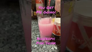 #healthy #nootropic #energy #drink #pinkdrink #shorts #thinkpositivebehappy #likesharefollowmessage