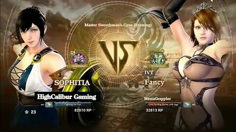 SoulCalibur VI: Sophitia vs. Ivy (NemaGrappler)