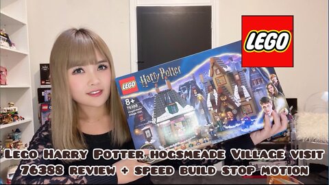 Lego Harry Potter Hogsmeade Village Visit 76388 Review + Speed Build Stop Motion | Lego 76388 【中字】
