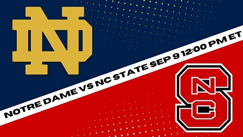 Notre Dame Fighting Irish vs. NC State Wolfpack Prediction and Picks {Football Best Bet 9/9/2023}