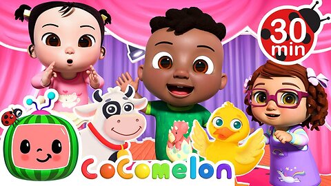 Duck Goes Quack and Cow Goes Moo + More Nursery Rhymes & Kids Songs - CoComelon