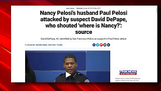 Nancy Pelosi Husband Paul Pelosi Attacked by David DePape, Who Shouted Where's Nancy!
