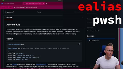 PowerShell Expanding Aliases Walkthrough
