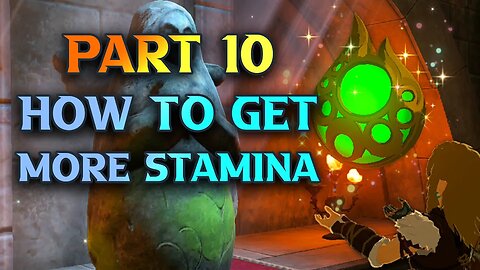 How To Upgrade Stamina Zelda Tears Of The Kingdom Walkthrough Part 10