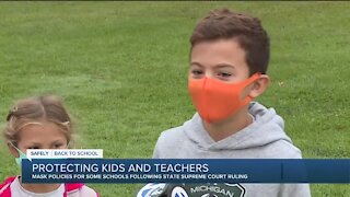 Mask policies for some schools following state Supreme Court ruling