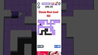 Classic Maze Game Level 163. #shorts